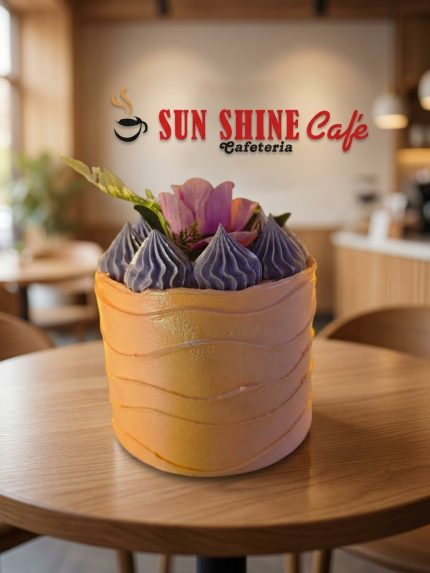 Yellow Tower Cake