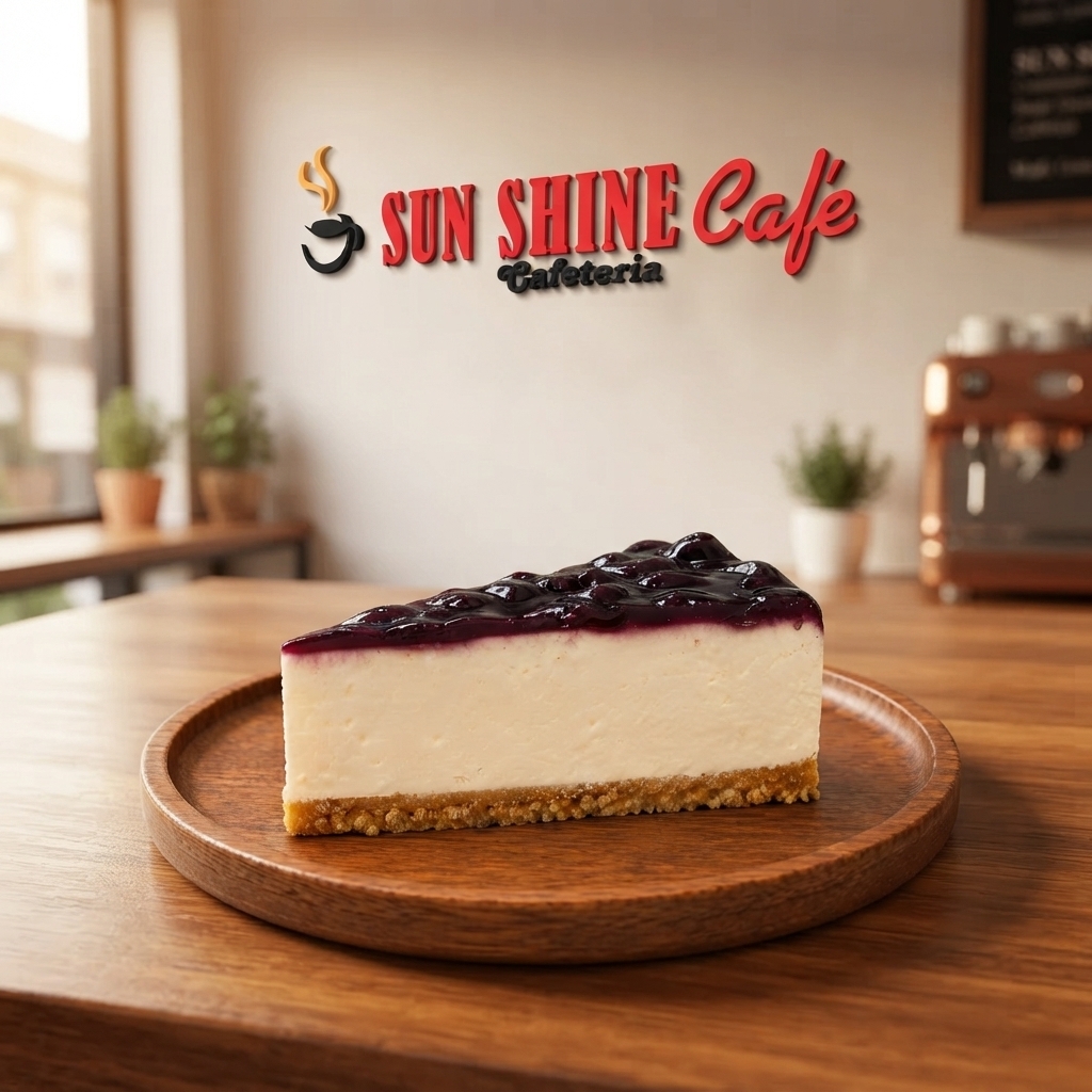 BLUEBERRY CHEESE GATEAU CAKE PCS